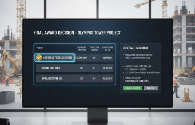 Expediting Construction Kickoff: Zepth Flow’s Integrated Award and Handover