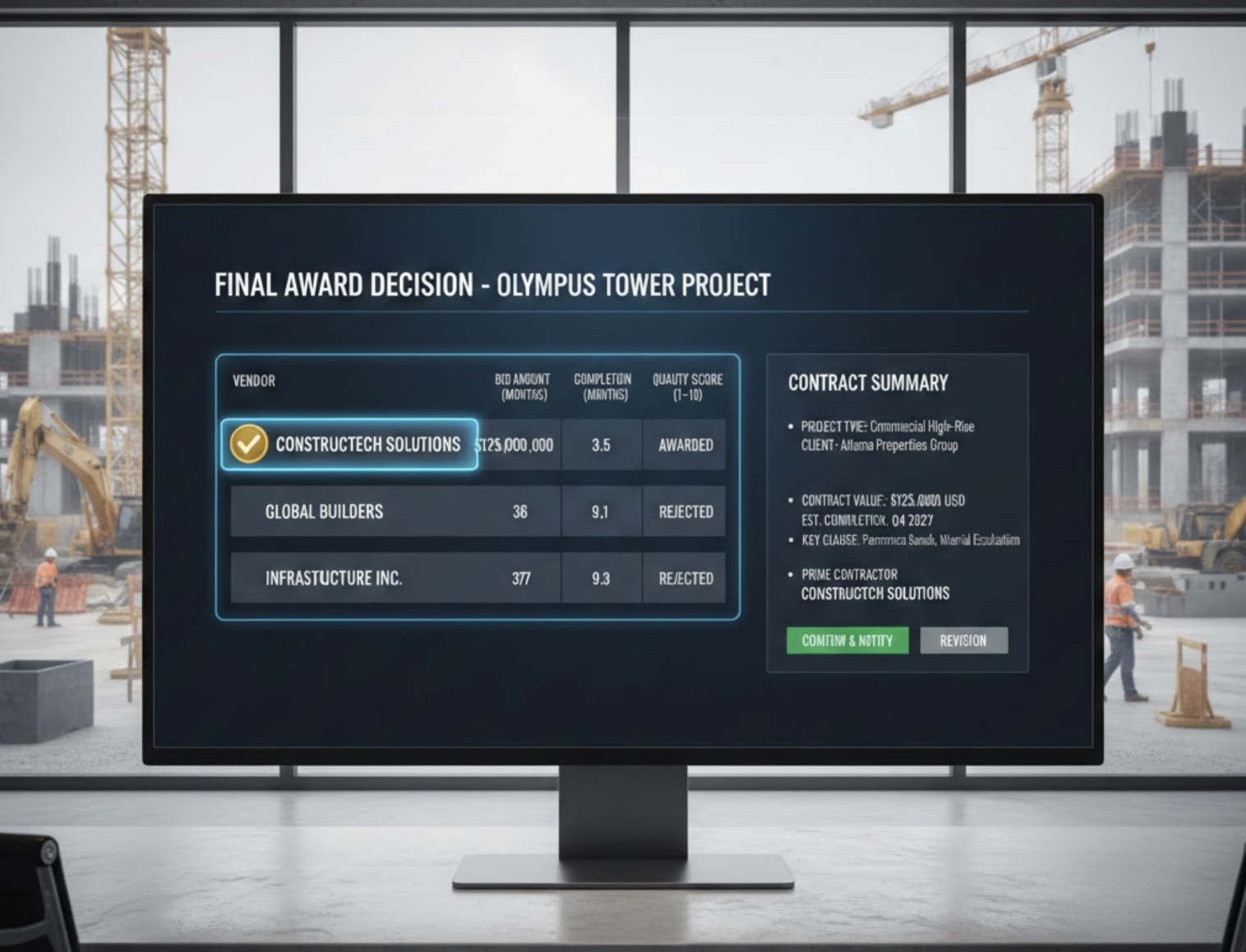 Expediting Construction Kickoff: Zepth Flow’s Integrated Award and Handover