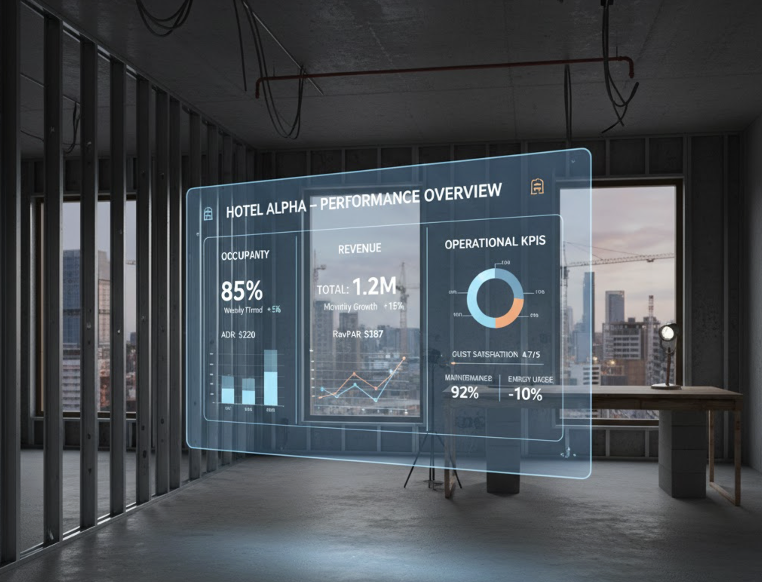 What Does a Real-Time Hotel MIS Dashboard Actually Look Like?
