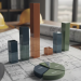 AI-driven construction financial management dashboard with cost overrun alerts on a digital screen