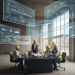 AI-powered construction CapEx workflow with automated flags on a digital dashboard
